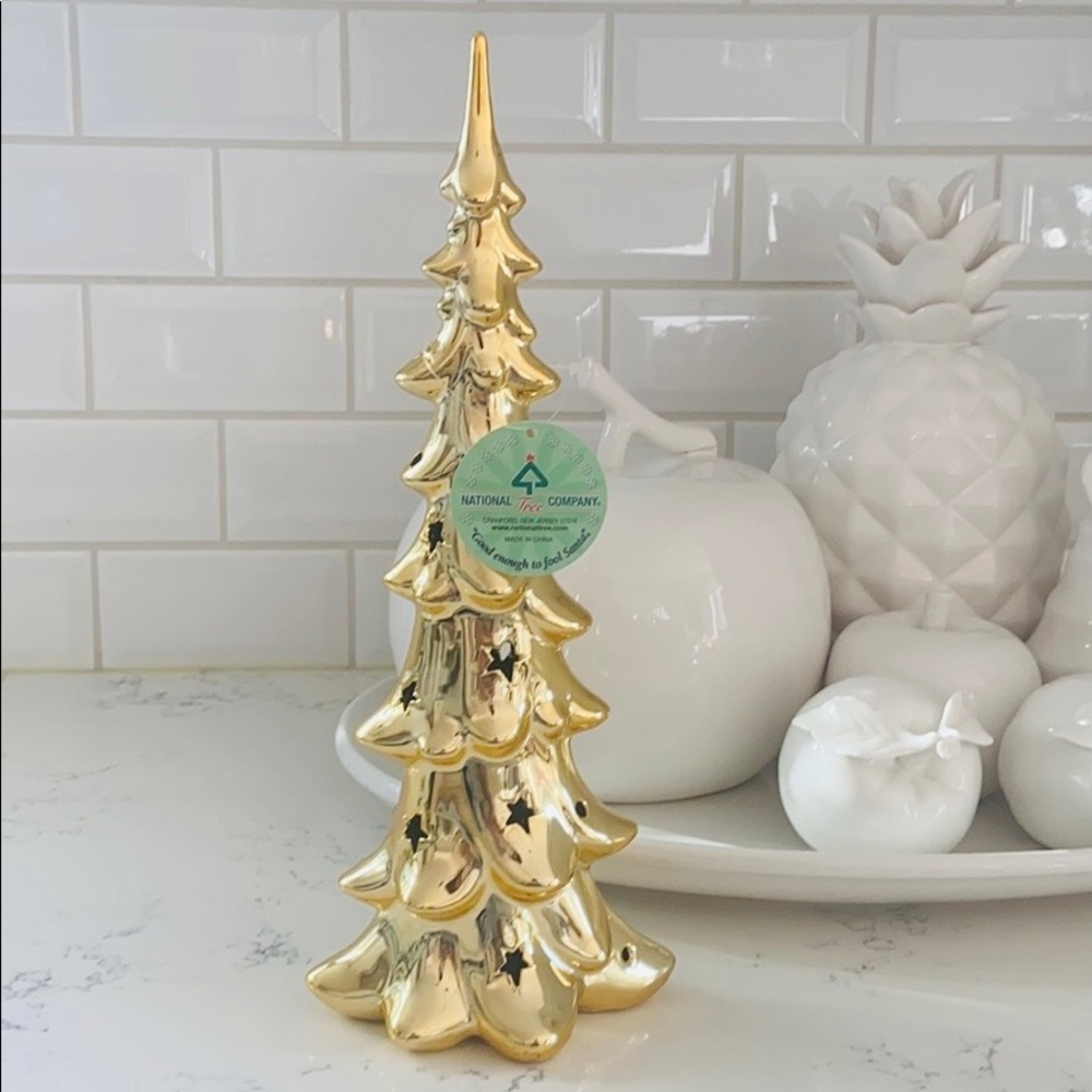 National Tree Company ceramic light up tree